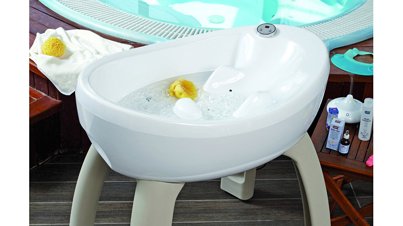 Illustration for article titled Baby Jacuzzi Is a Great Way To Relax After a Long Day Of Napping